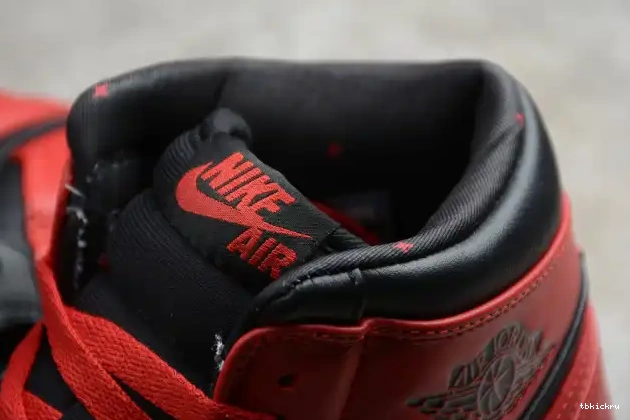 Rep TBK Air Jordan 432001-001 1 Retro Banned 0623